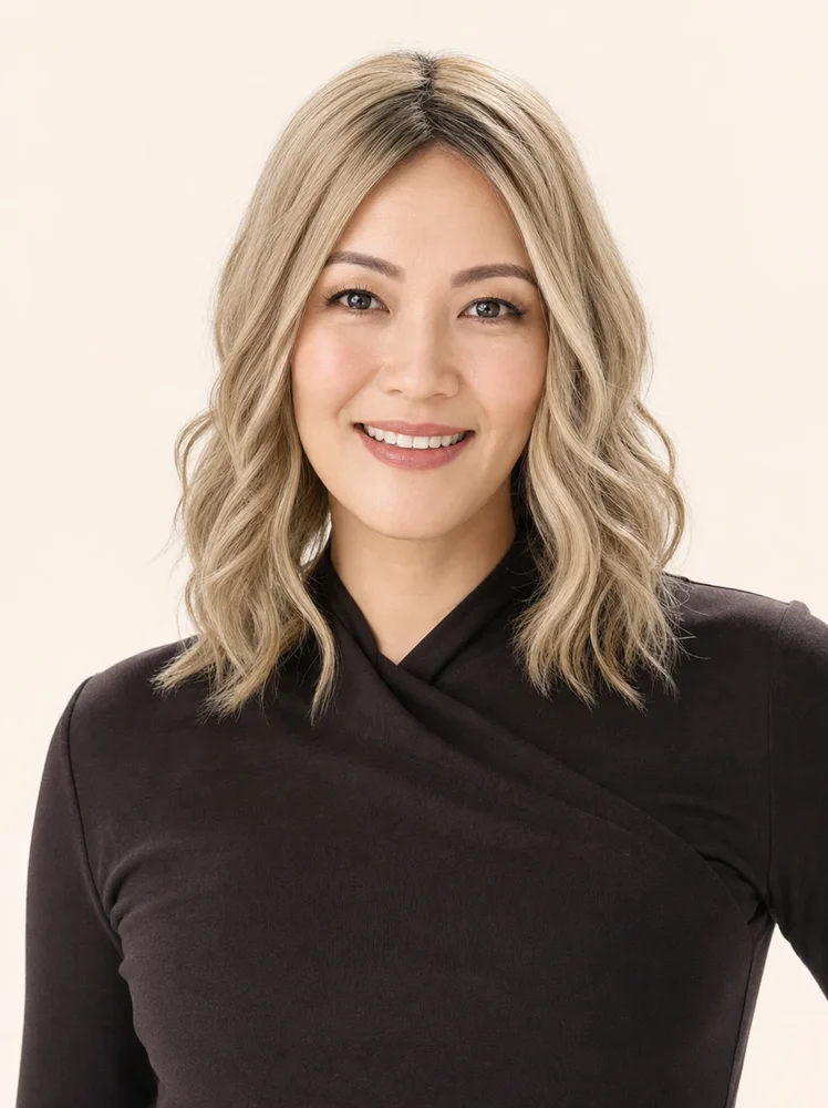 Envy Barely There Wavy 12" | Synthetic Hair Topper (Hand Tied) — product style image