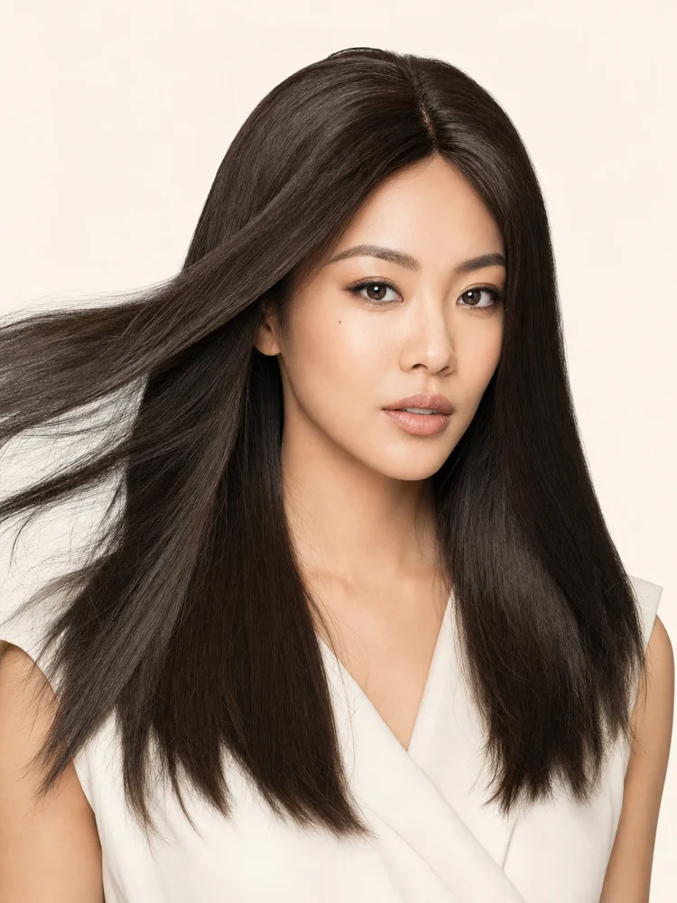 Wig Pro Alexandra HT Human Hair | Human Hair Wig (Mono Top) — product style image