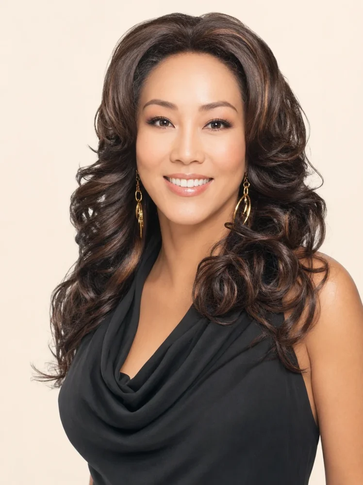 Vivica Fox Britney | HF Synthetic Lace Front Wig (Basic Cap) — product style image