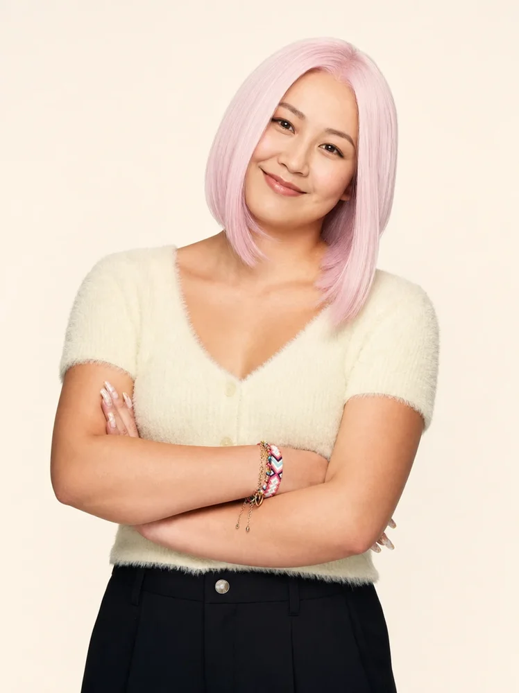 Hairdo Sweetly Pink | Synthetic Lace Front Wig (Mono Part) — product style image