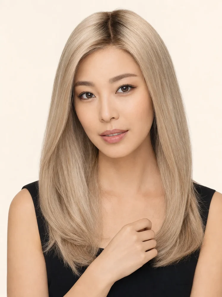 Ellen Wille Emotion Deluxe | Remy Human Hair Lace Front Wig (Hand-Tied) — product style image