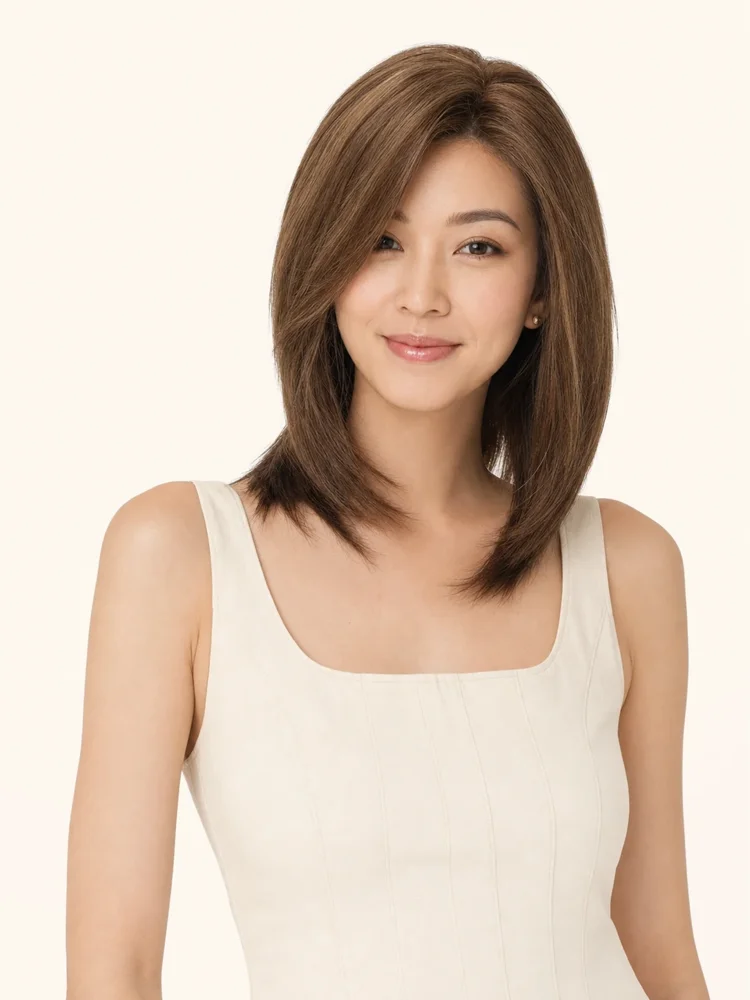 Envy Hannah | Human Hair Lace Front Wig (Hand-Tied) — product style image