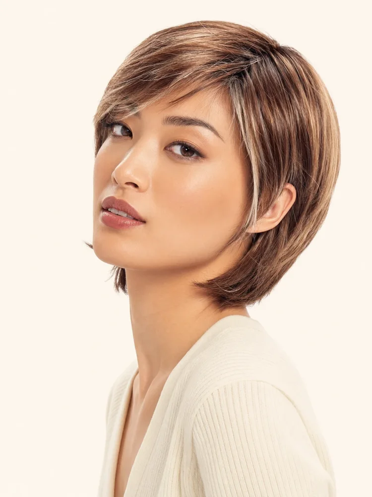 TressAllure Shay | Synthetic Lace Front Wig (Mono Top) — product style image