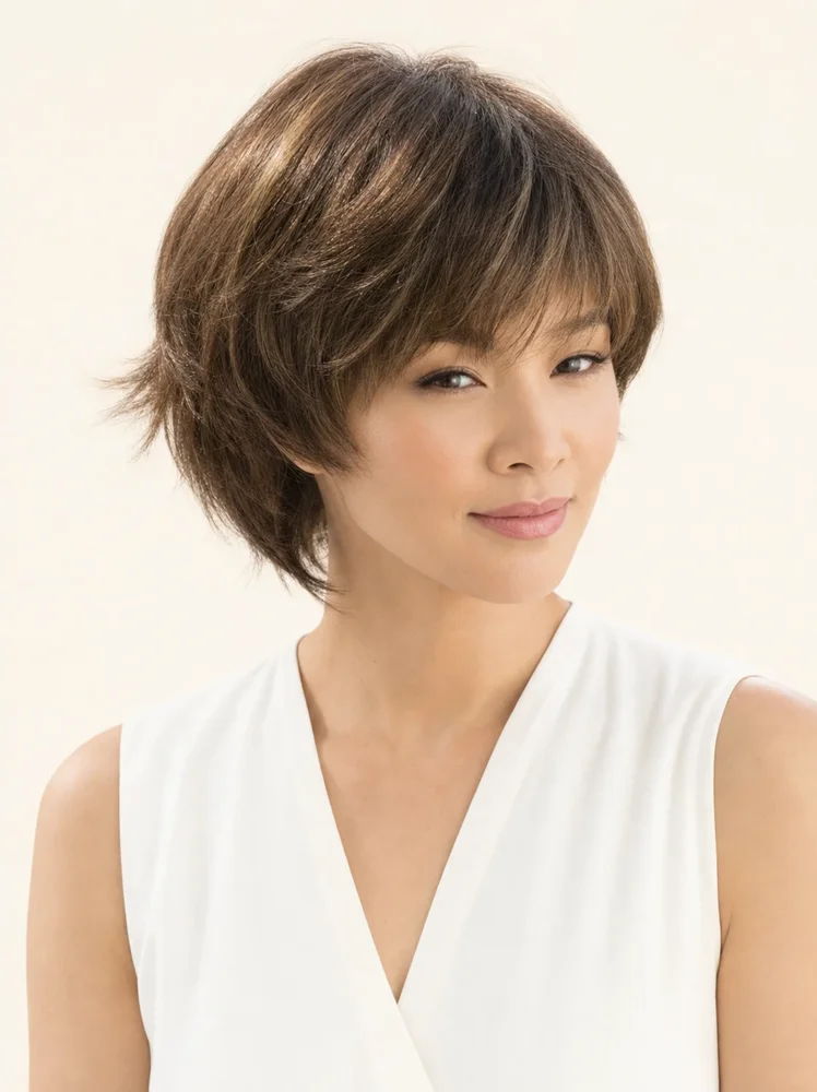 Amore Ruby | Synthetic Wig (Mono Top) — product style image