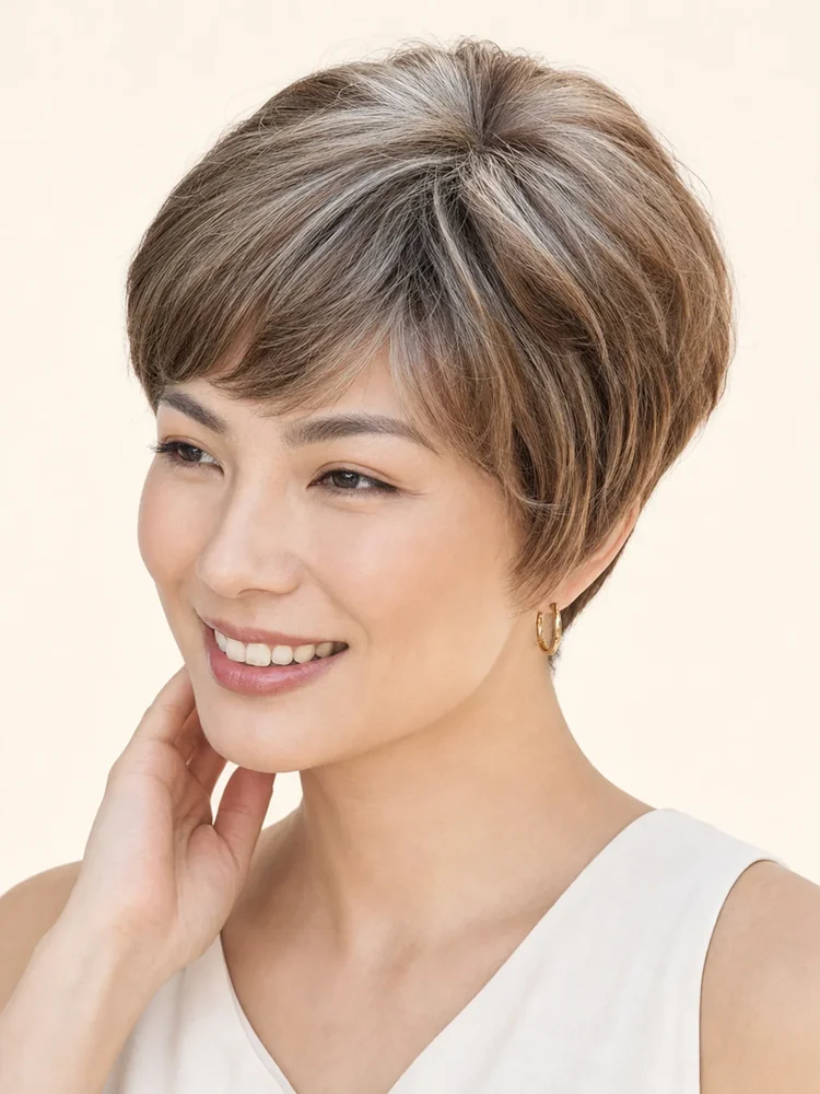 Rene of Paris Destiny | Synthetic Lace Front Wig (Mono Part) — product style image
