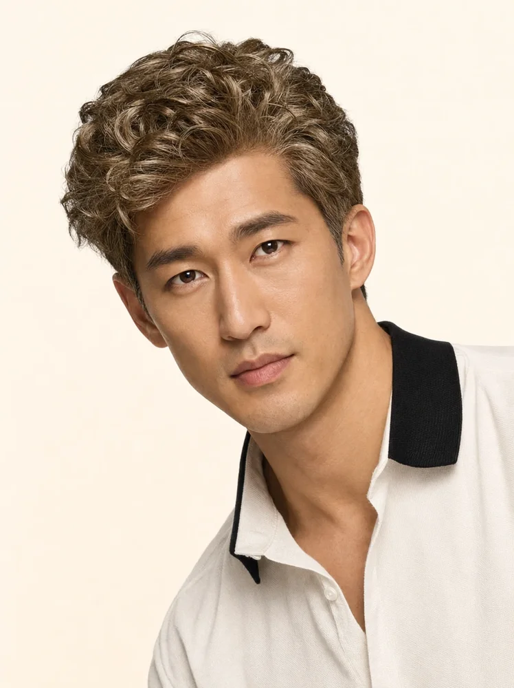 HIM Dignified | Synthetic Lace Front Wig (Mono Top) — product style image