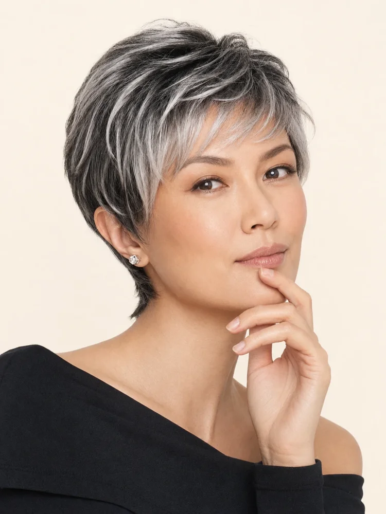 Raquel Welch Crushing on Casual | Synthetic Lace Front Wig (Mono Top) — product style image