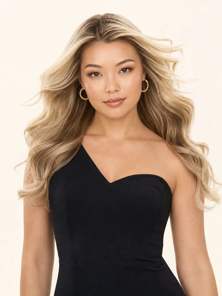 Jon Renau easiVolume 18" | Human Hair Extension | Clip In — product style image