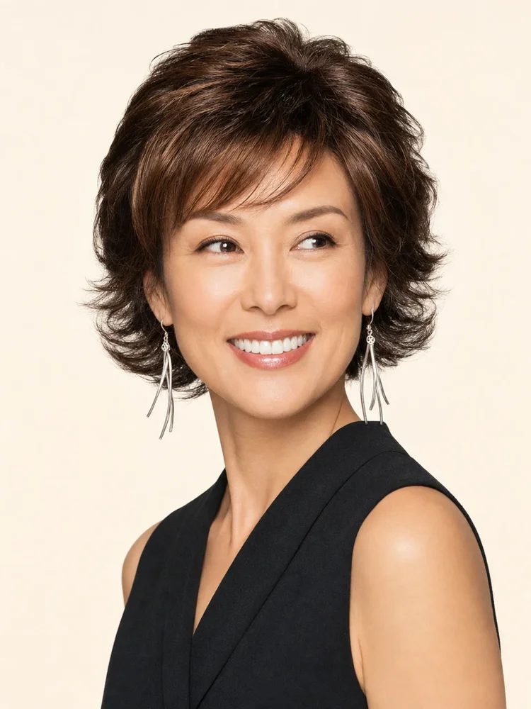Gabor Carte Blanche Large | Synthetic Lace Front Wig (Hand-Tied Top) — product style image