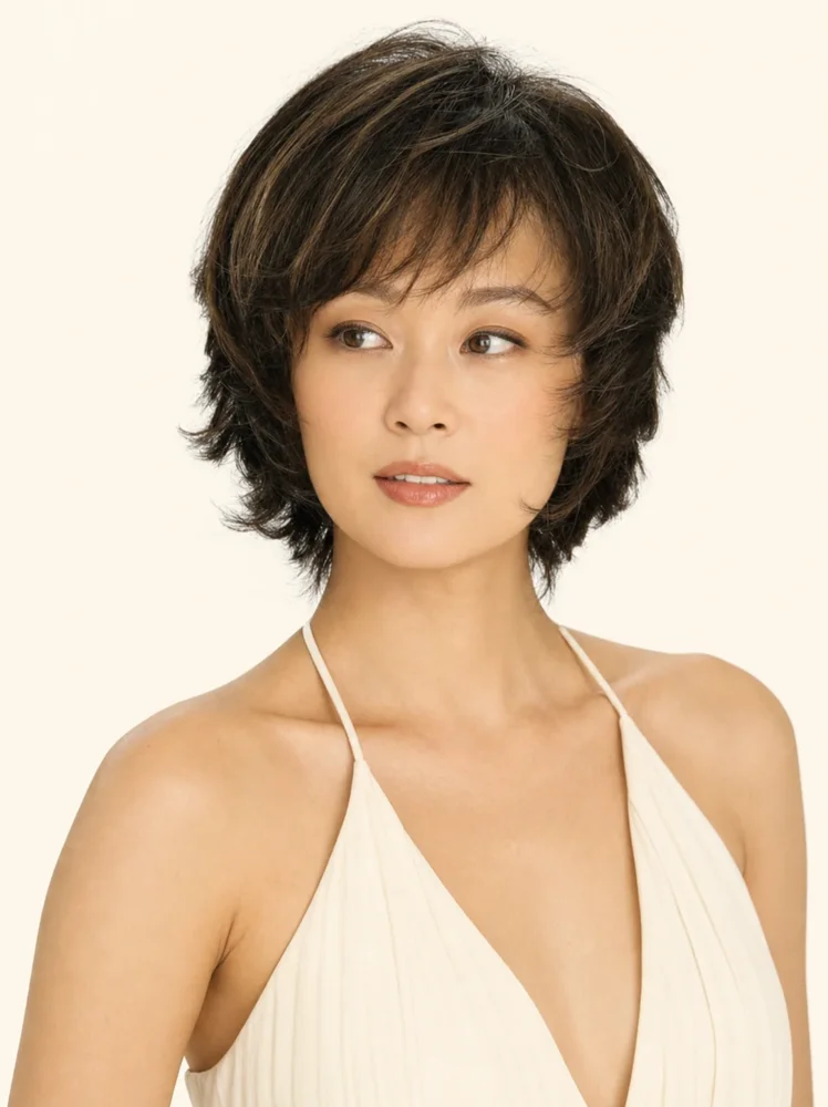 Louis Ferre NYC 57 | Synthetic Lace Front Wig (Mono Top) — product style image