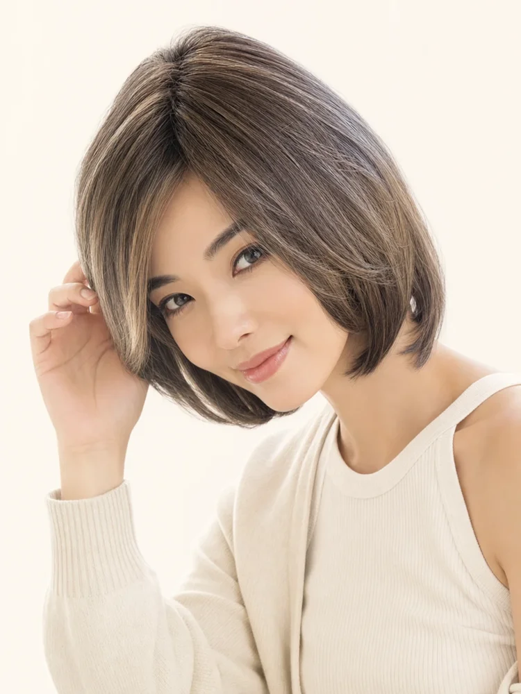 Amore Sybil | Synthetic Lace Front Wig (Mono Top) — product style image