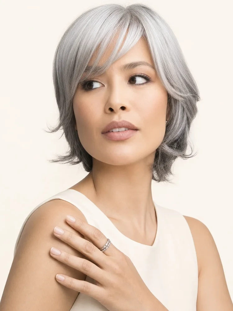 Rene of Paris Becky | Synthetic Wig (Mono Top) — product style image