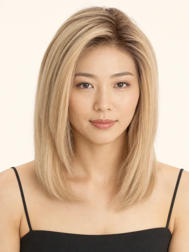 Louis Ferre PLF 001HM | Human Hair Lace Front Wig (Hand-Tied) — product style image