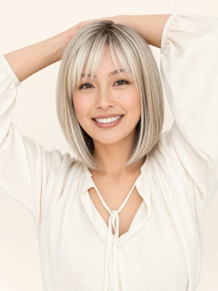 Noriko Alva | Synthetic Wig (Basic Cap) — product style image