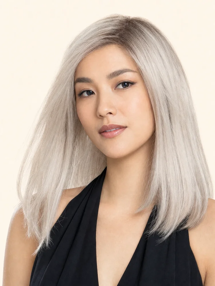 Ellen Wille Taste | Human Hair/Synthetic Blend Lace Front Wig (Mono Part) — product style image