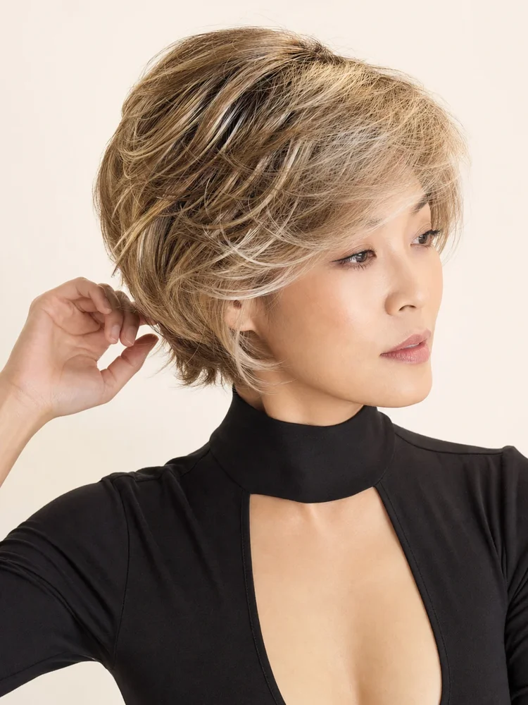 Rene of Paris Brenna | Synthetic Lace Front Wig (Mono Part) — product style image