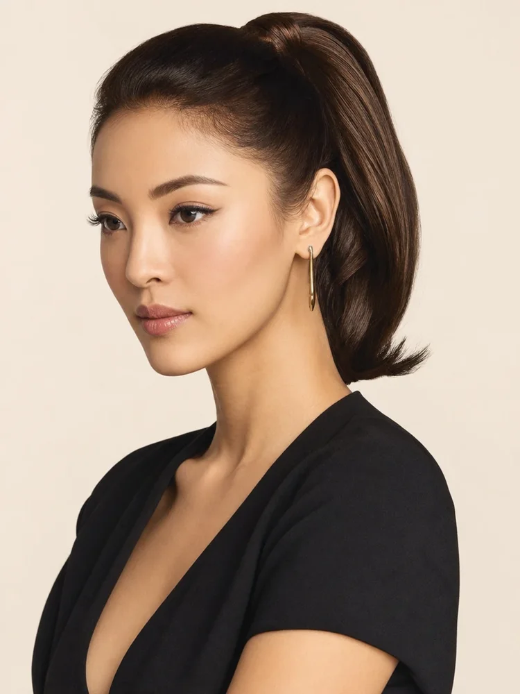 Hairdo 12" Simply Straight Pony | HF Synthetic Ponytail — product style image