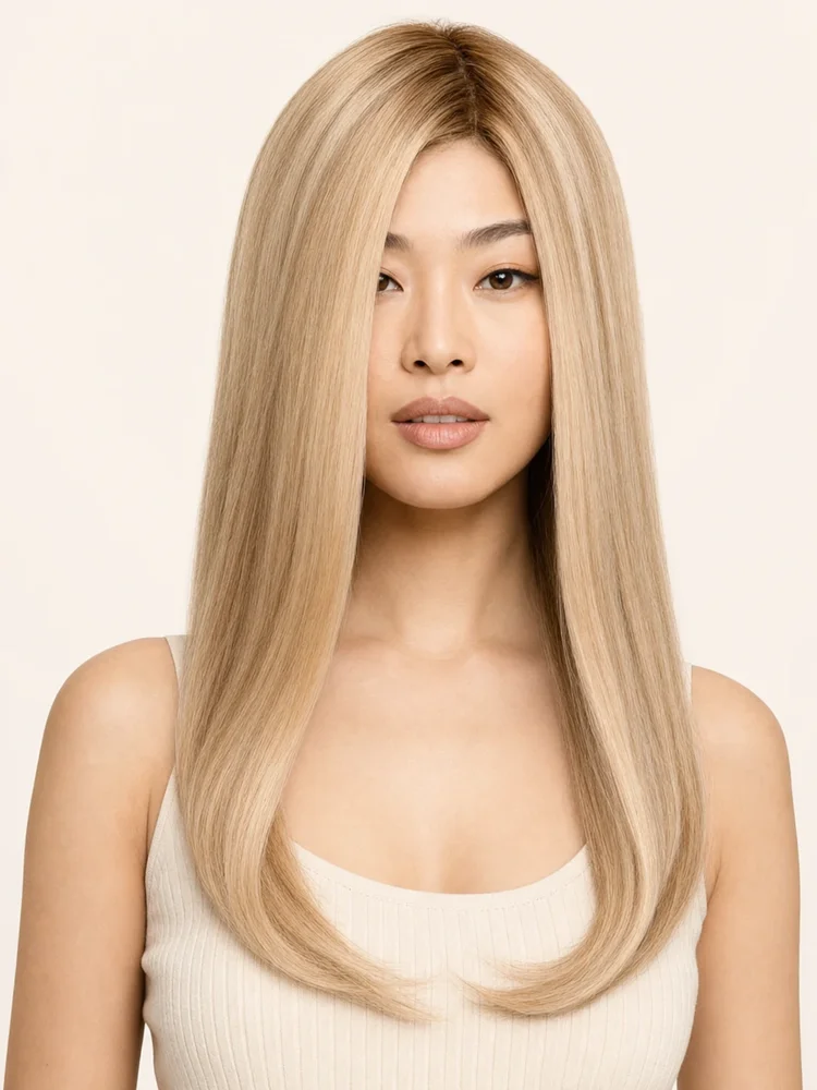 Amore Darra | Human Hair Lace Front Wig (Hand-Tied) — product style image