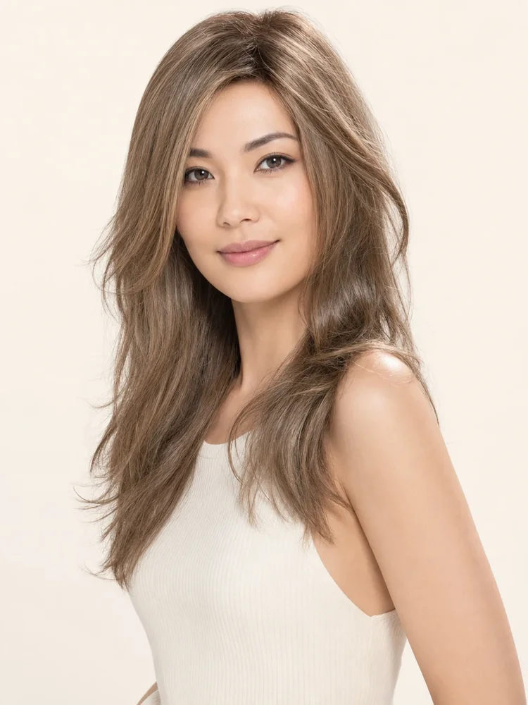 Ellen Wille Advance | Human Hair/Synthetic Blend Lace Front Wig (Mono Part) — product style image