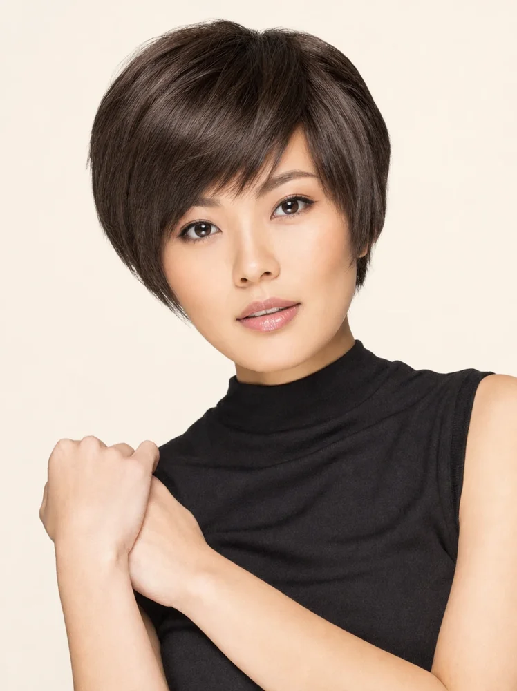 Ellen Wille Award Deluxe | Remy Human Hair Lace Front Wig (Hand-Tied) — product style image