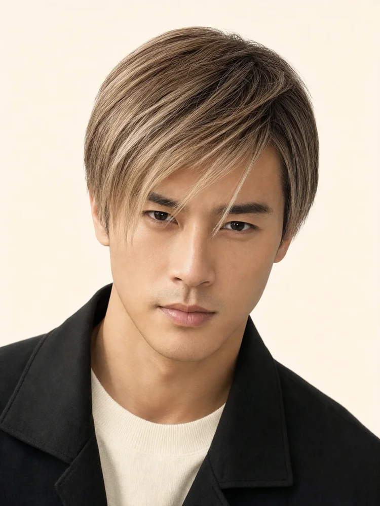 HIM Chiseled | HF Synthetic Lace Front Wig (Mono Top) — product style image