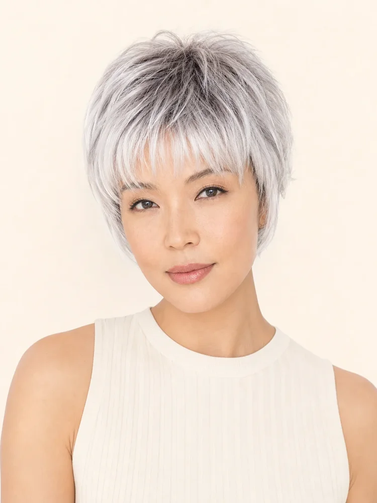 Noriko Billie | Synthetic Wig (Basic Cap) — product style image