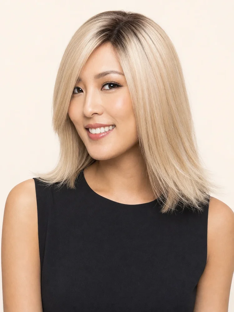 Louis Ferre PLF 008HM | Human Hair Lace Front Wig (Hand-Tied) — product style image