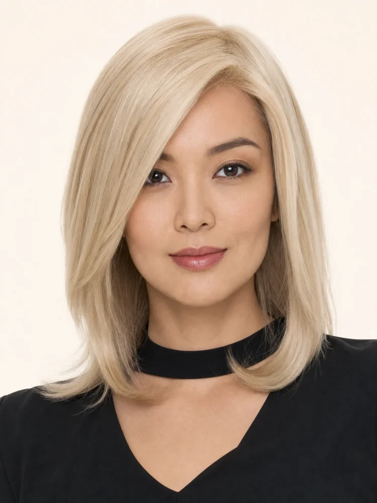 Envy Zoey | Human Hair/ Synthetic Blend Wig (Mono Top) — product style image