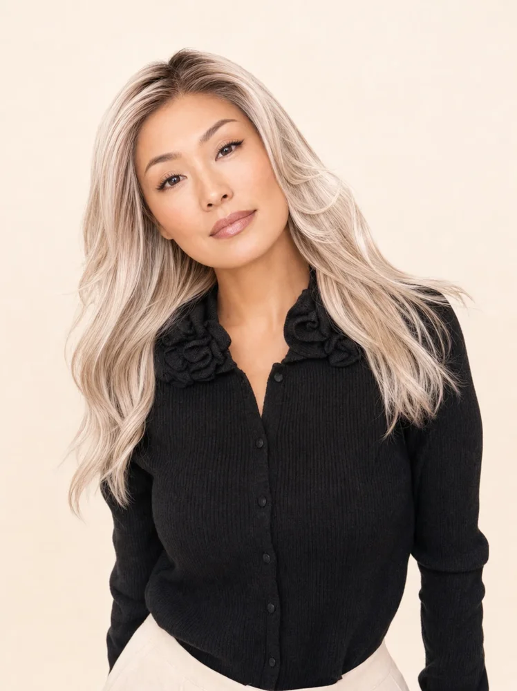 BelleTress Milano | Synthetic Lace Front Wig (Mono Part) — product style image