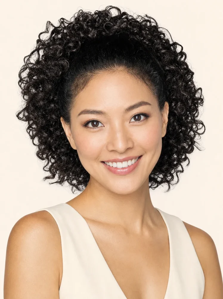 Hairdo 12" Coily Cinched Pony | Synthetic Ponytail — product style image