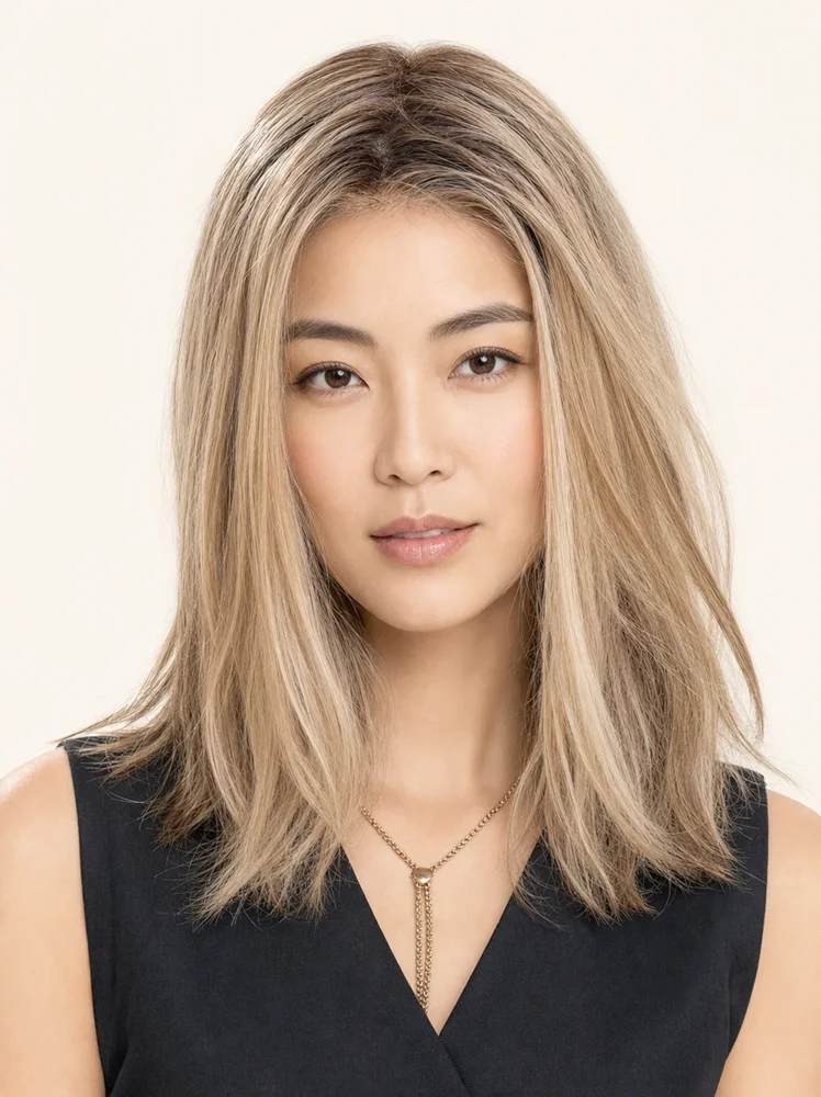 Ellen Wille Famous | Human Hair Lace Front Top Piece (Mono Top)｜假髮選款展示