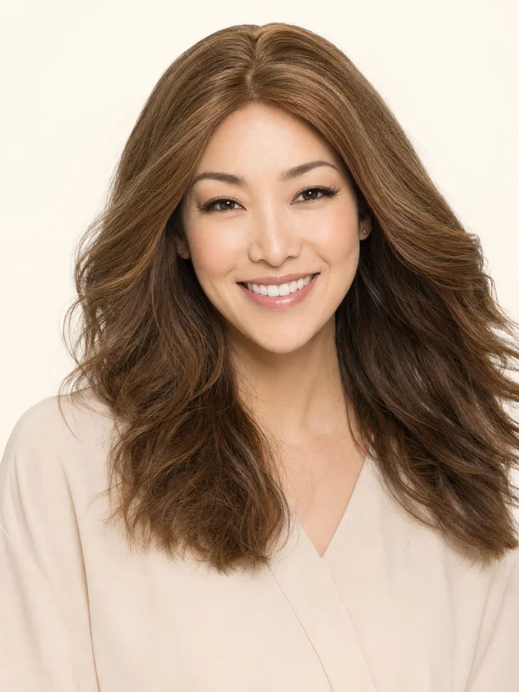 Wig Pro Mono Top-H | Human Hair Topper (Hand-Tied) — product style image