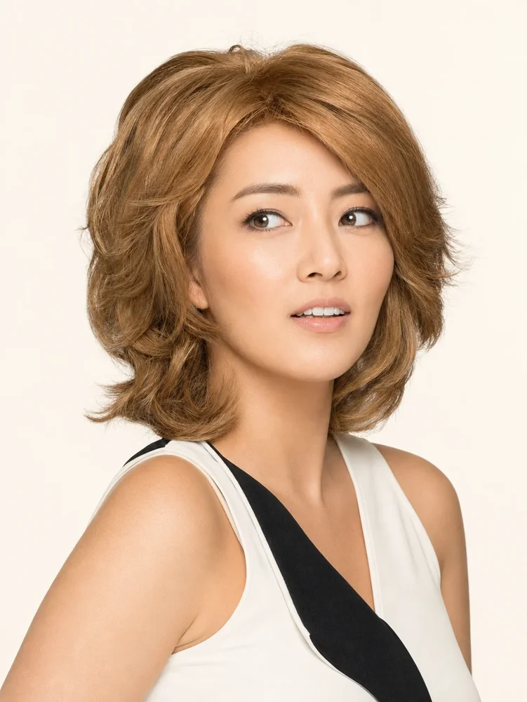 Wig Pro Janet | Human Hair Wig (Mono Top) — product style image