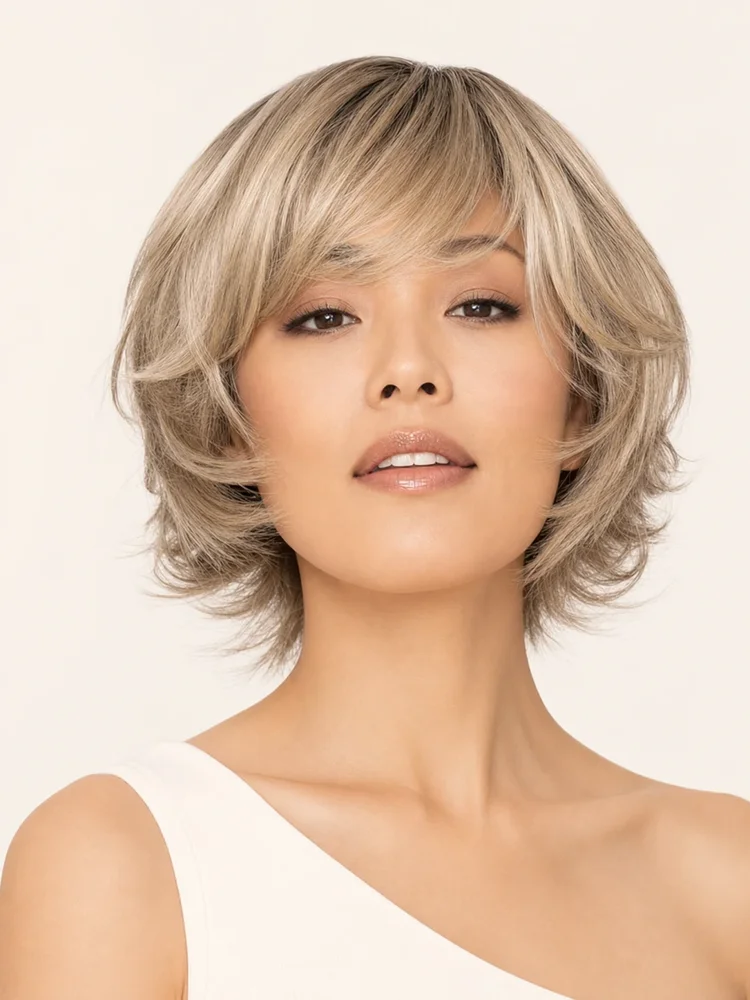Amore Glenn | Synthetic Lace Front Wig (Mono Top) — product style image