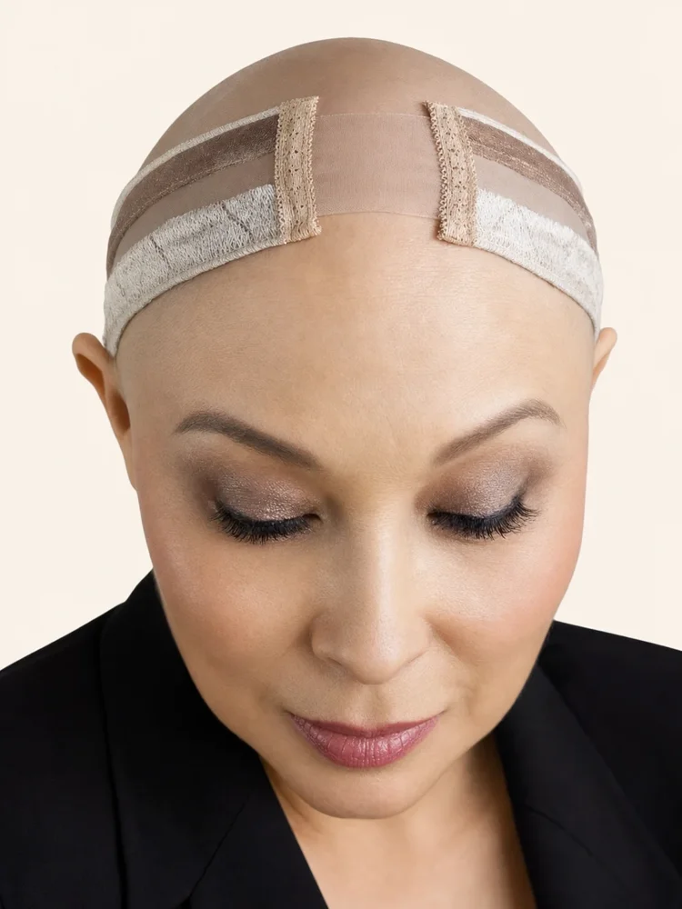 Amy Gibson WigSECURE Crystal® - Reversible Non-Slip Grip Band with Silk Front — product style image