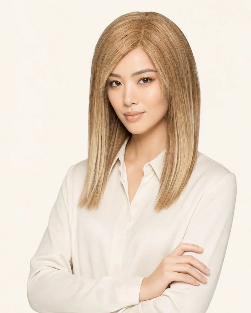 Wig Pro Adelle | Human Hair Wig (Mono Top) — product style image