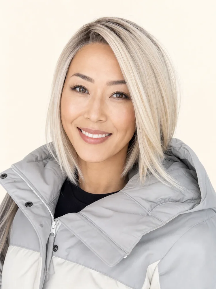 TressAllure Euro Chic | Synthetic Lace Front Wig (Mono Top) — product style image