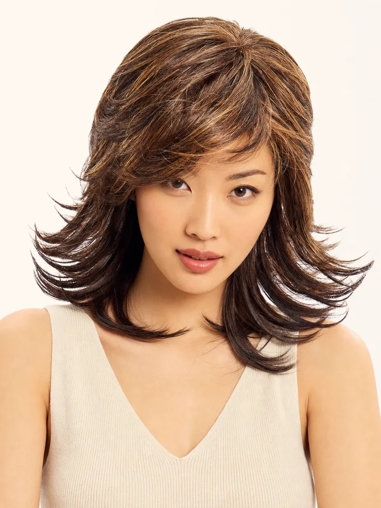 TressAllure Spectacular Shag | Synthetic Lace Front Wig (Basic Cap)|假髮選款展示