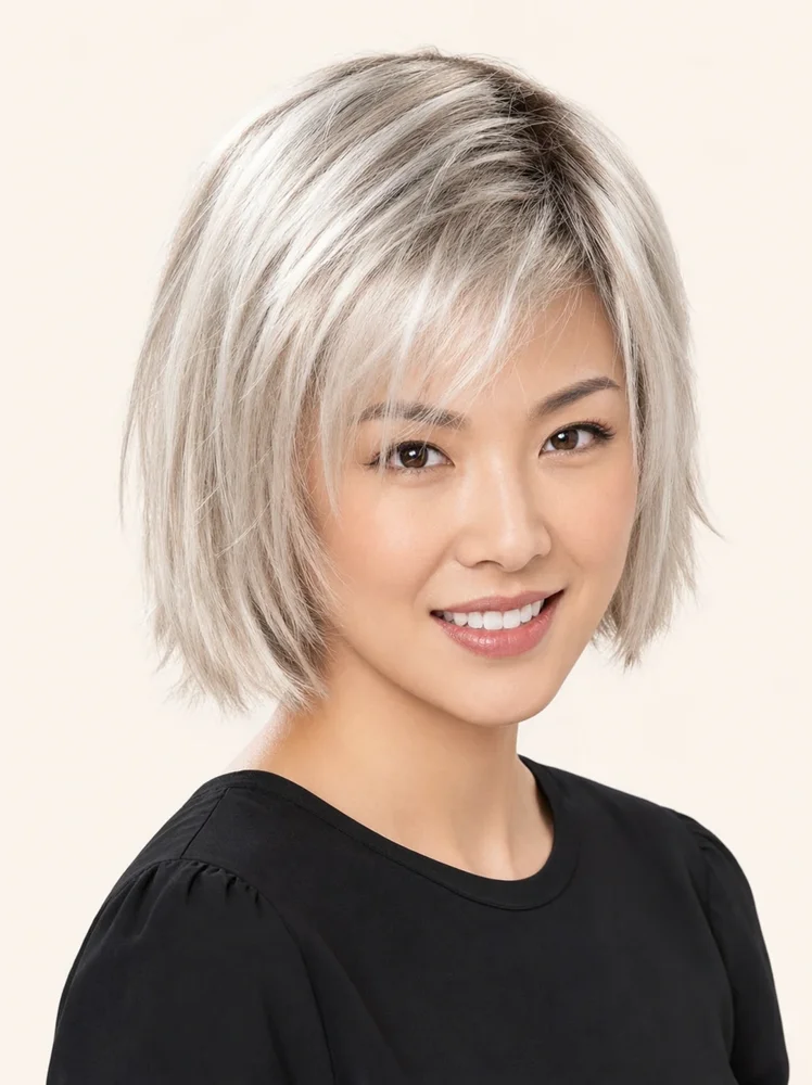 Ellen Wille Fizz | Synthetic Lace Front Hair Topper (Hand-Tied)｜假髮選款展示