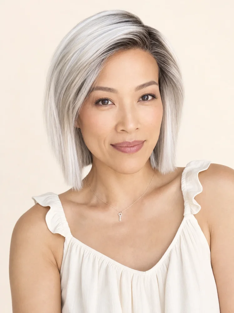 Estetica Ellis | Synthetic Lace Front Wig — product style image