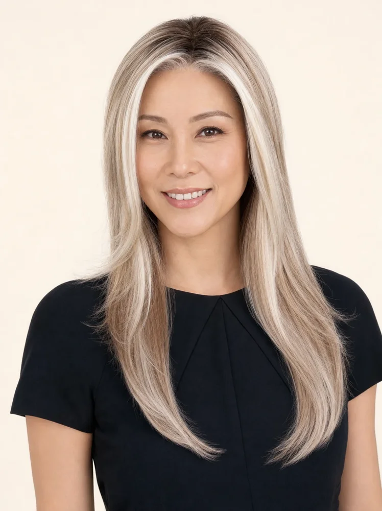 Jon Renau Zara | Synthetic Lace Front Wig (Mono Top) — product style image