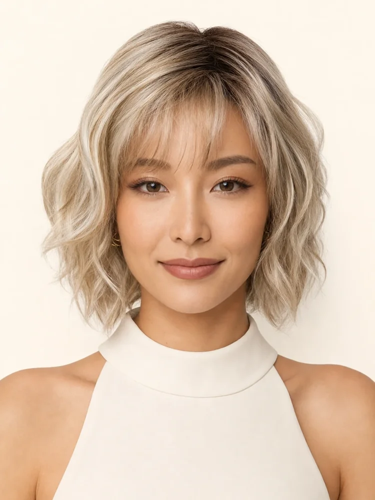 Amore Terra | Synthetic Lace Front Wig (Mono Top) — product style image