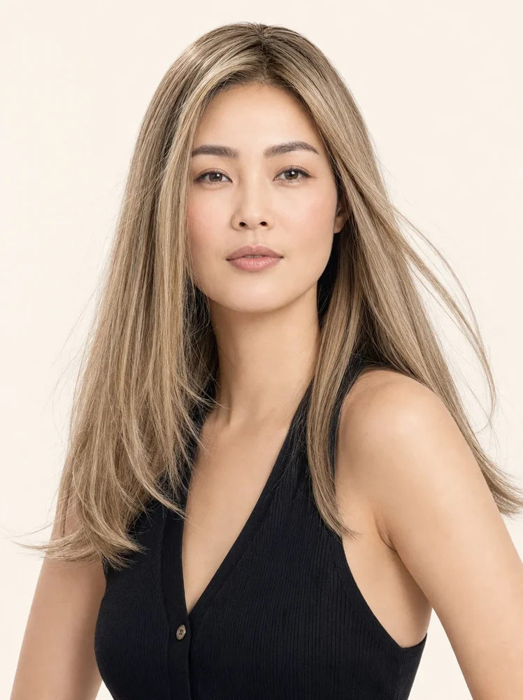 Ellen Wille Just Long | Synthetic Lace Front Hair Topper (Hand Tied)｜假髮選款展示