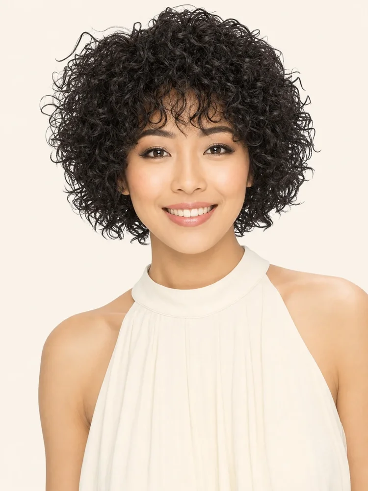 Vivica Fox Jasper | Human Hair Wig (Basic Cap) — product style image