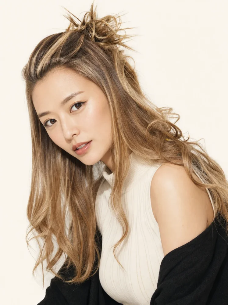 PutOnPieces Spiky Clip In Hairpiece — product style image