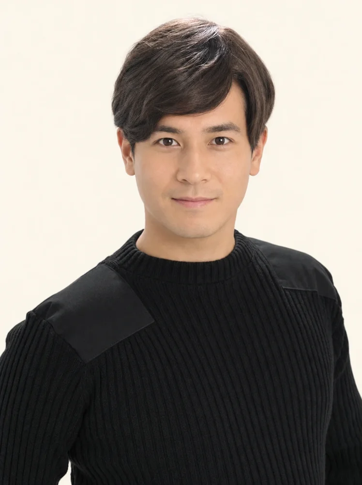 Wig Pro Men's System 6 x 9 | Human Hair Topper (Hand-Tied) — product style image