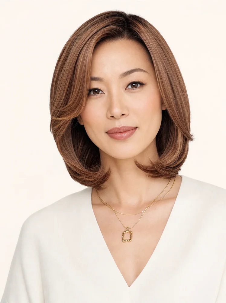 TressAllure The Better Half | Synthetic Lace Front Wig (Lace Part) — product style image