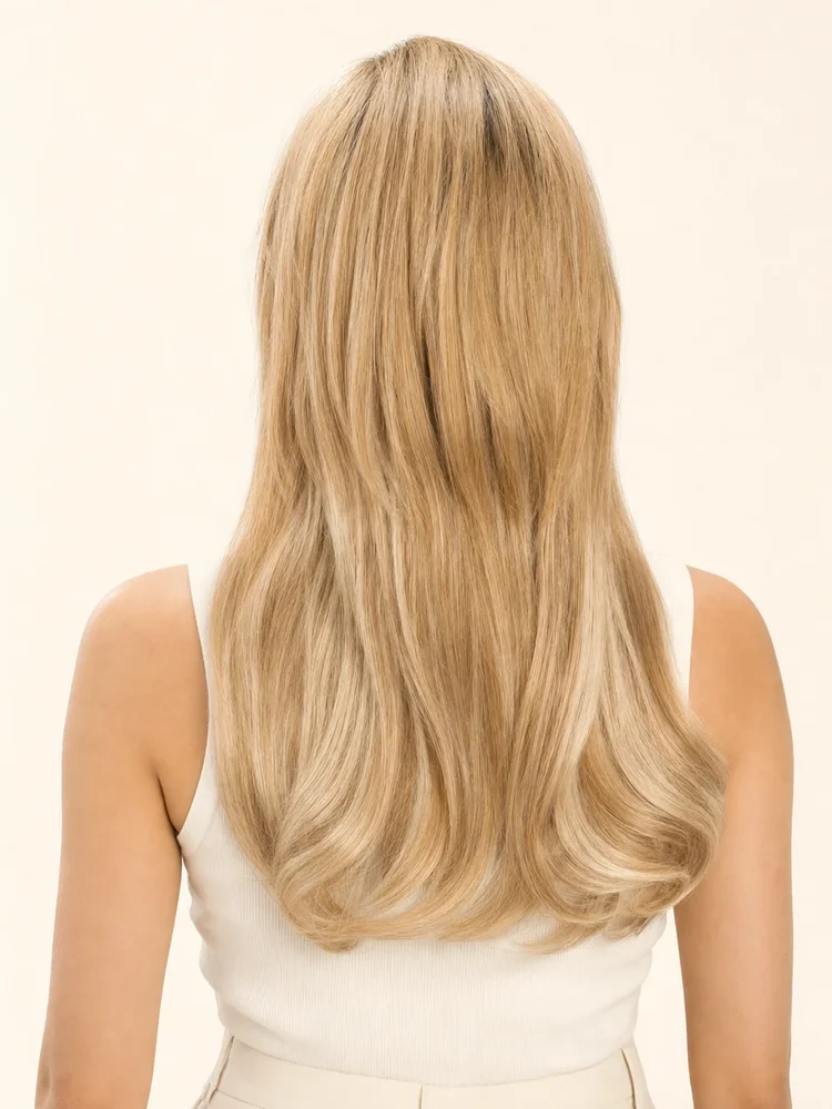 Wig Pro 18" 5 Layers Remy Human Hair Volumizer (1 Piece) | Clip In — product style image
