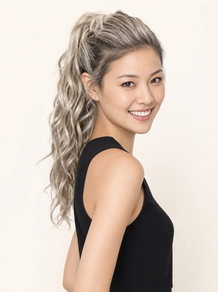 Ellen Wille Hugo | HF Synthetic Ponytail (Wrap-Around) — product style image
