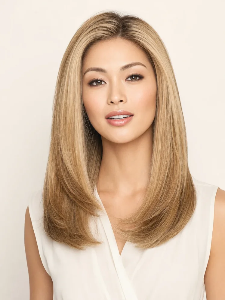 Raquel Welch Style Forward 16" | HF Synthetic Hair Topper (Mono Top) — product style image